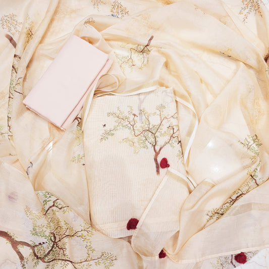 MULCHANDERI 3 PIECE SUIT WITH DIGITAL PRINT