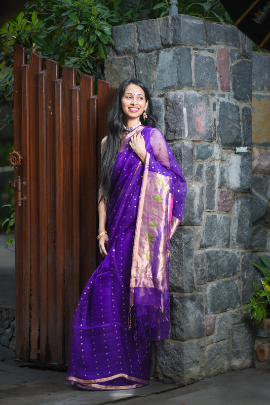 PURE MUSLIN KORA SAREE