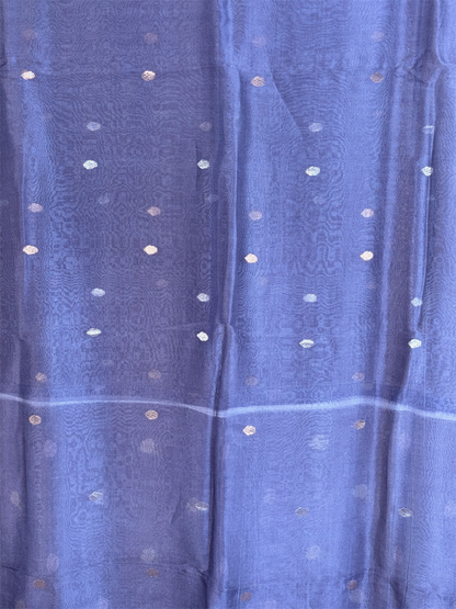 Pure Kora with digital print & kadwa weaving buttis