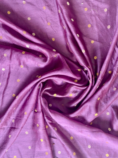 Pure kora checks with digital print & embroidery