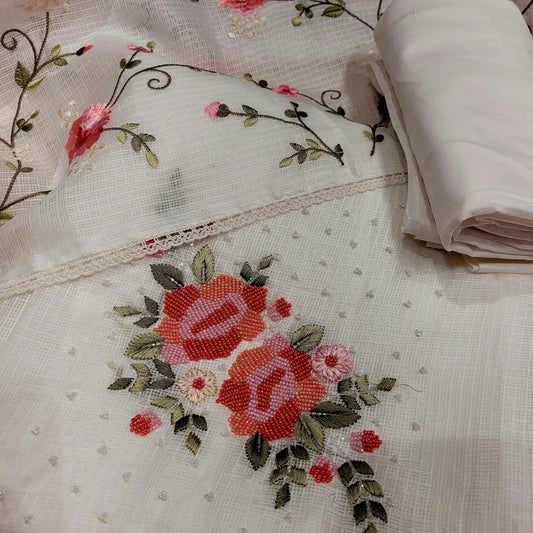 KOTA 3 PIECE SUIT WITH HAND WORK