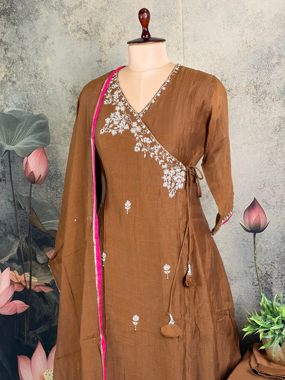 Pure mulchendari with handwork
