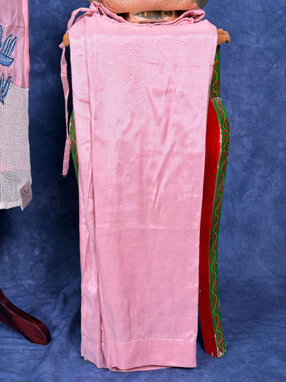 Pure mulchendari with embroidery work