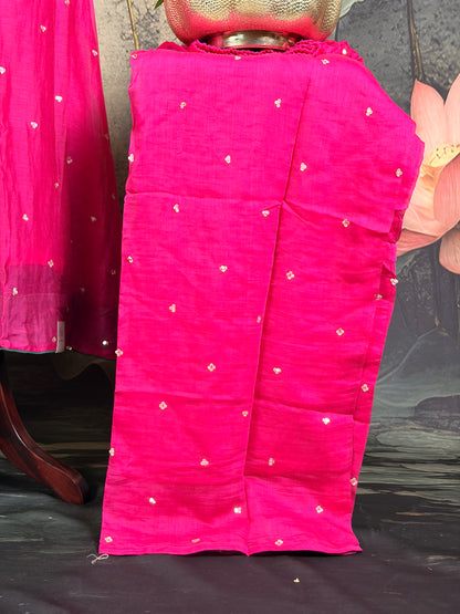 Pure Banarasi mulchendari with sequence work