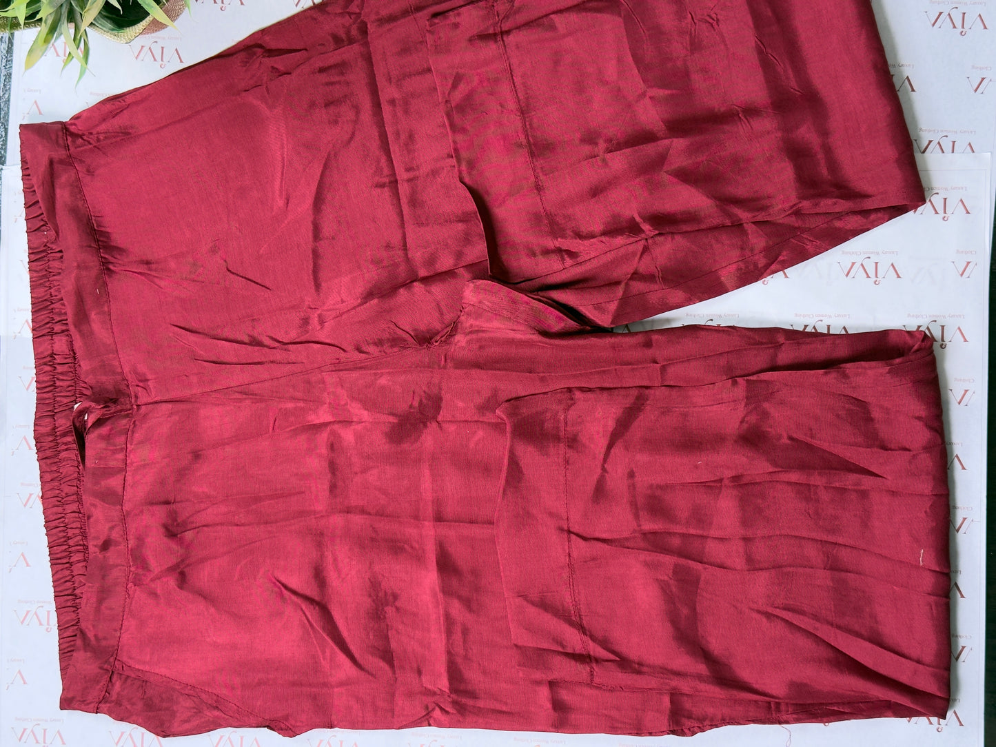 Pure Mulchandari Embroidered Kurta Set with Dupatta (3-Piece)
