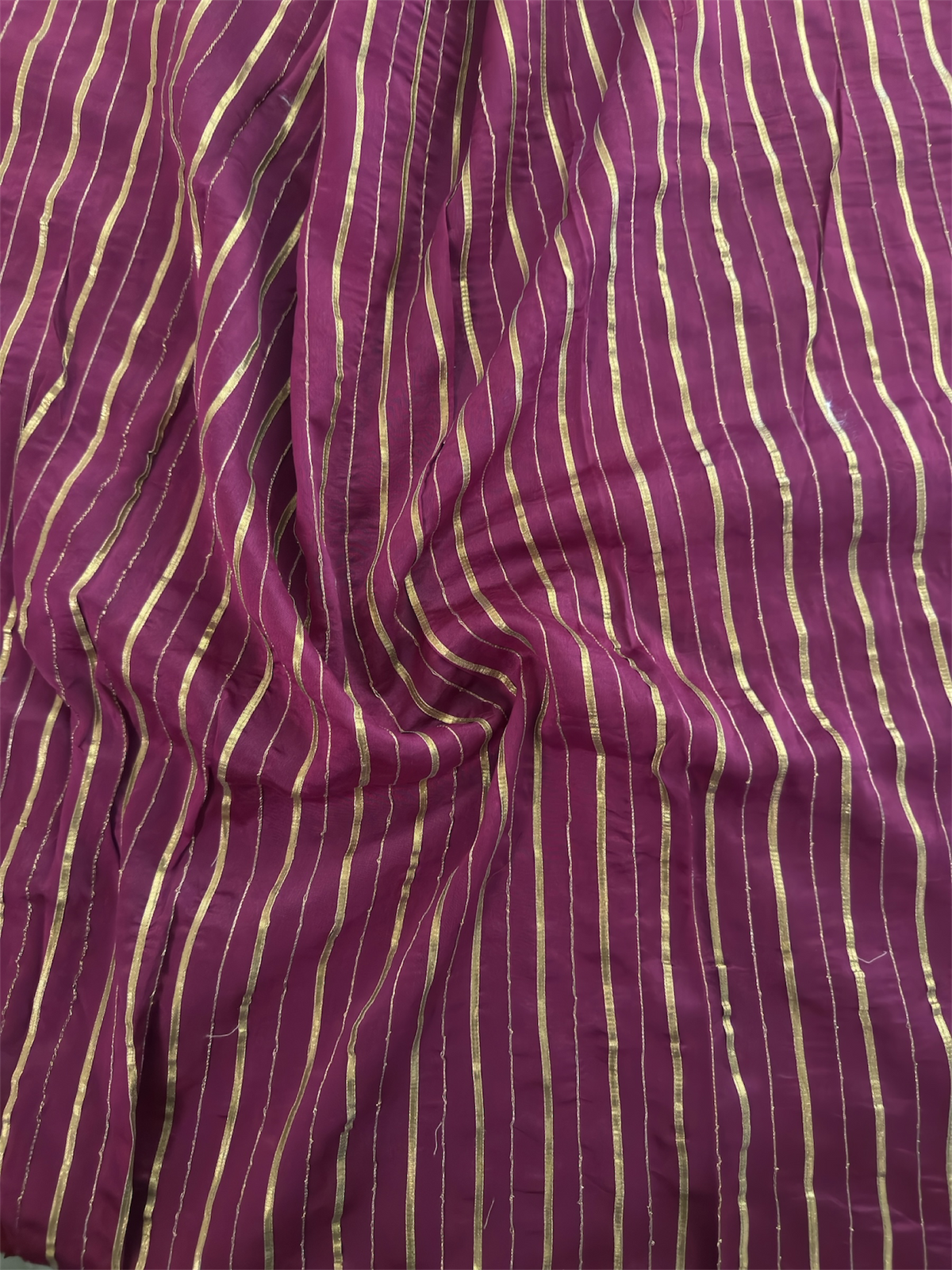 Pure Kora silk saree with zari embroidery