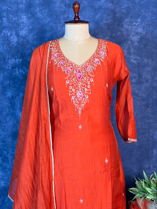 Pure mulchendari with Handwork
