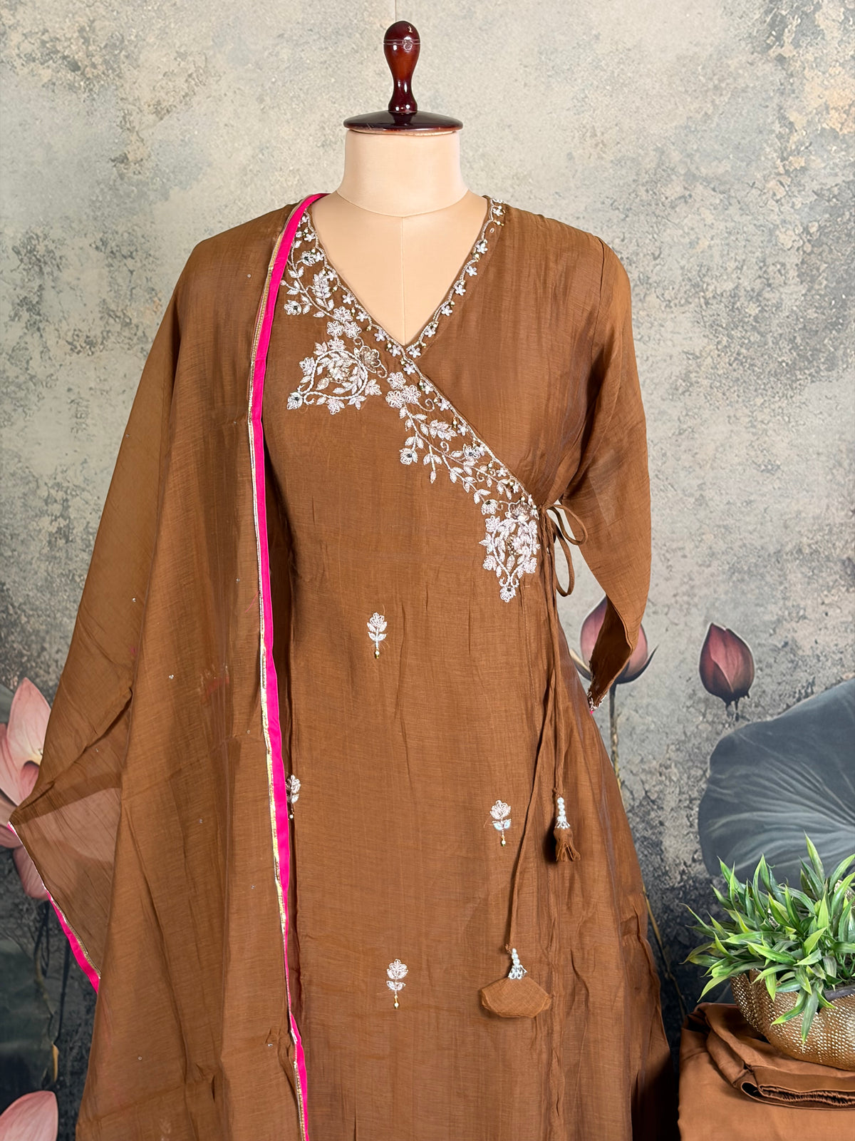 Pure mulchendari with handwork