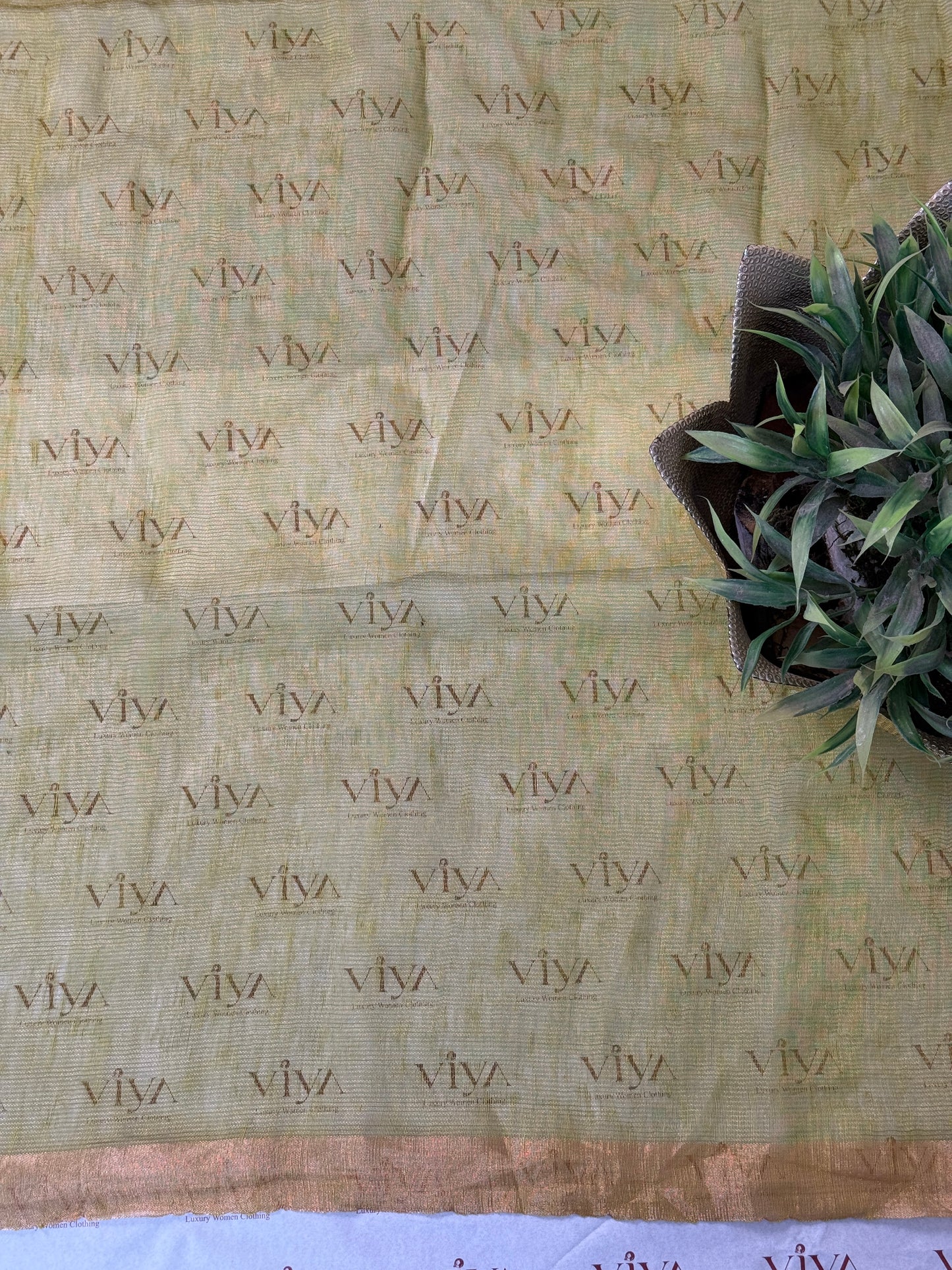 Pure Silk Linen Jamdani Saree – Handwoven Elegant Green Festive Wear