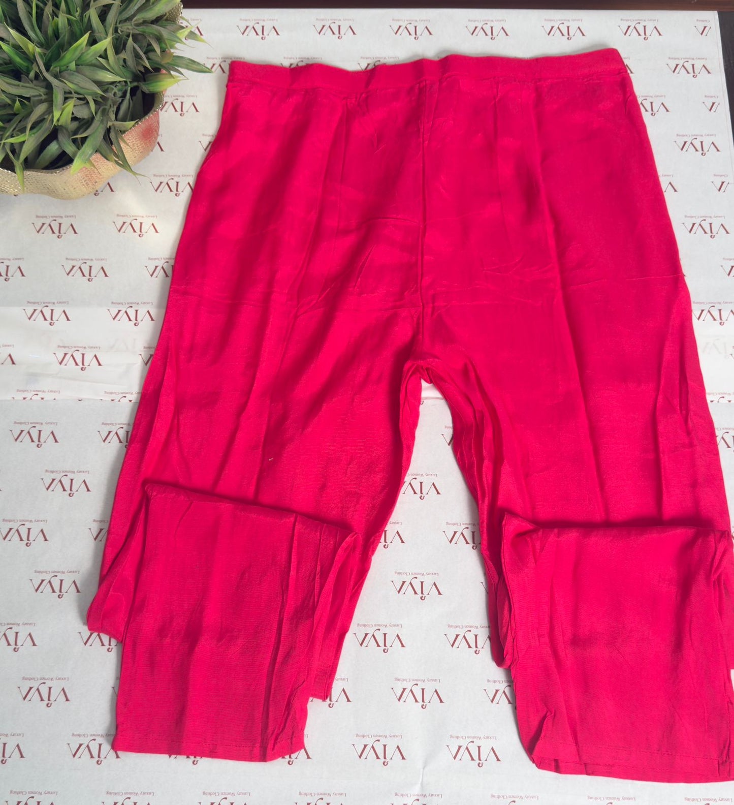 Pure Chinnon Georgette Handwork & Hand-Painted 3-Piece Suit