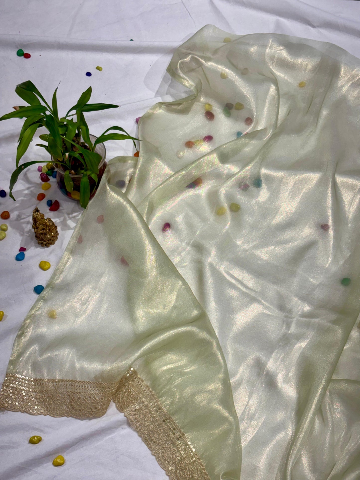 PURE ORGANZA WITH ALL OVER JAAL