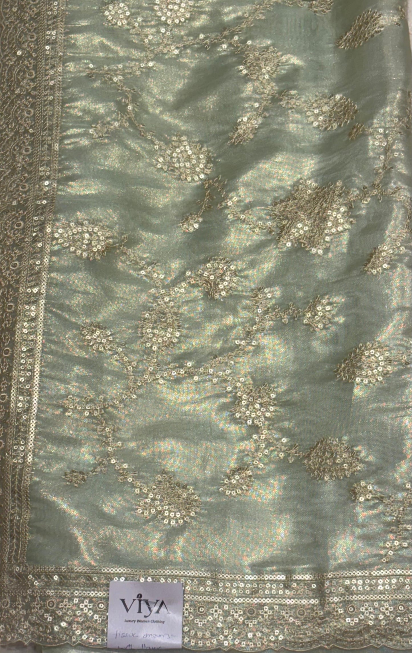 PURE ORGANZA WITH ALL OVER JAAL