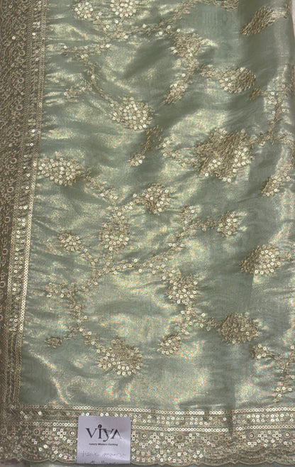 PURE ORGANZA WITH ALL OVER JAAL