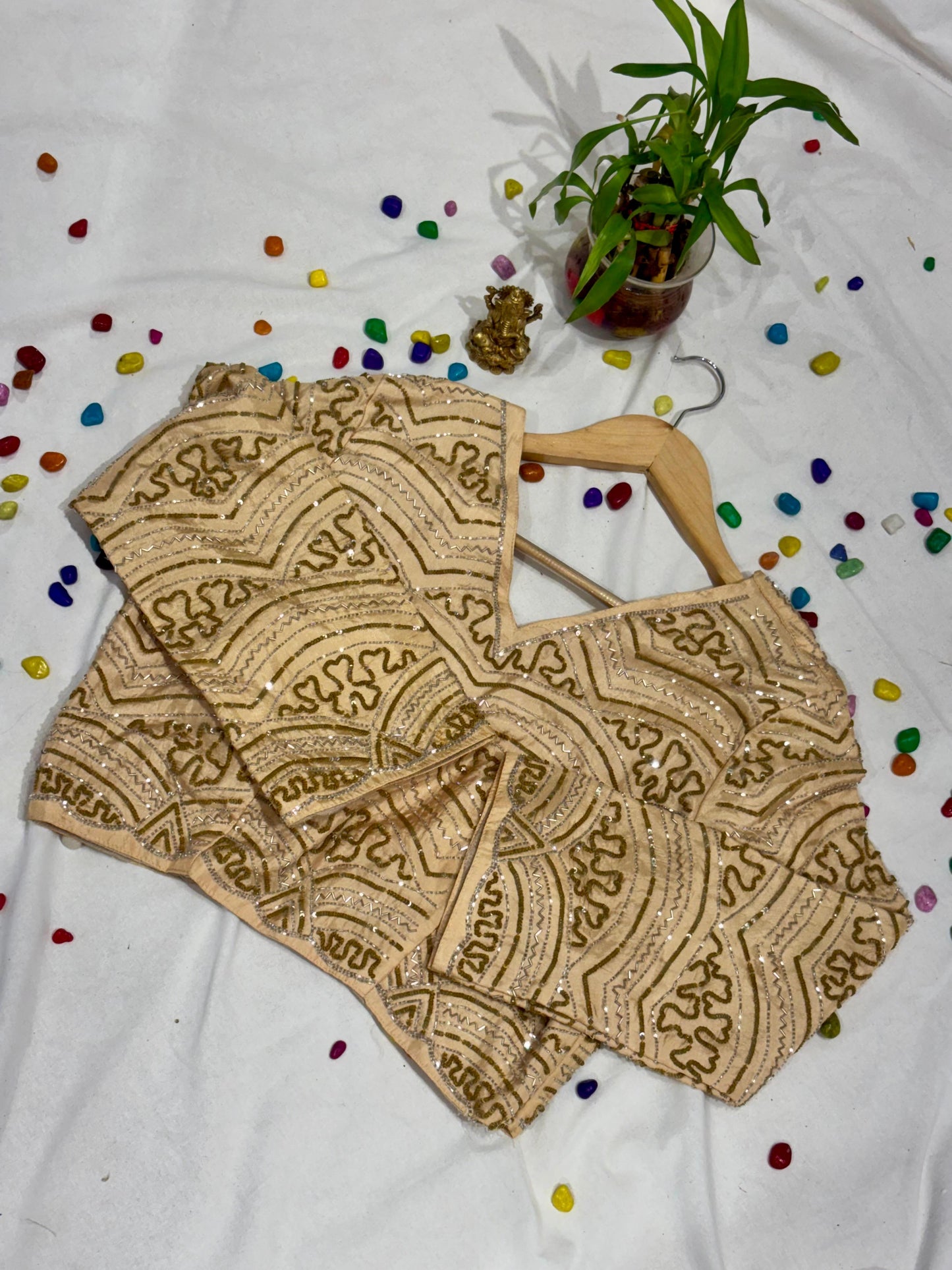 PURE SILK SAREE WITH HAND WORK